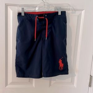 Boys Ralph Lauren Polo swim trunks size (L) 14-16. Like new, barely worn